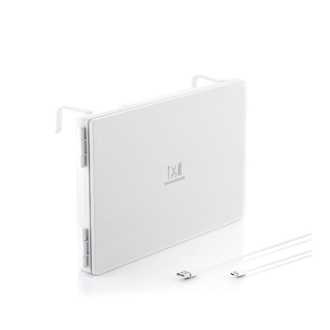 Miroir LED Mural 360° | Miroir portatif pliable