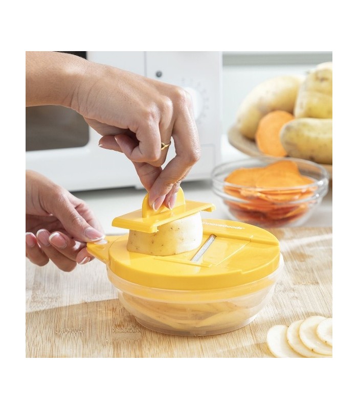 Kit Plateau Chips au micro ondes + mandoline + recettes