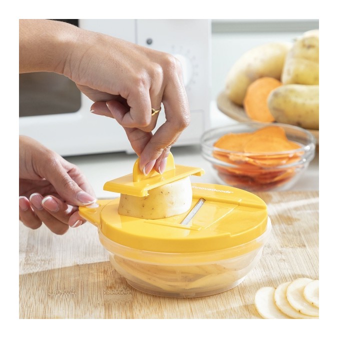 Kit Plateau Chips au micro ondes + mandoline + recettes