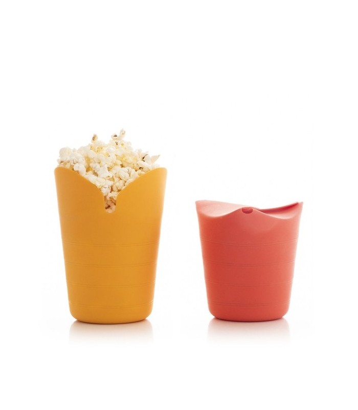 Bols à Pop-corn Pliables en Silicone Popbox