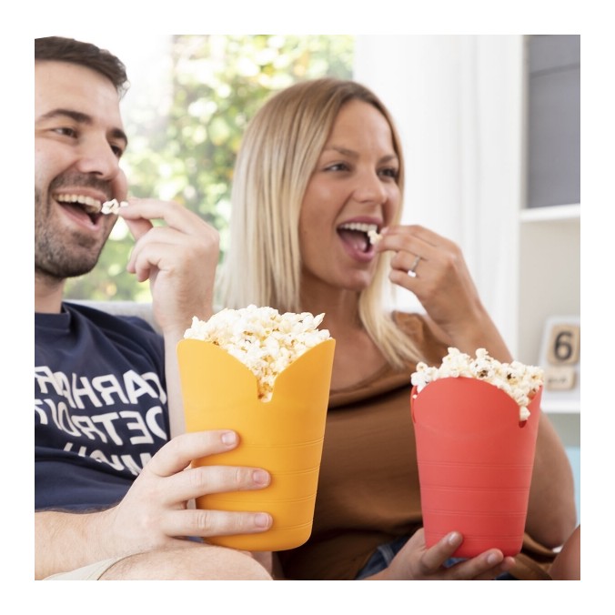 Bols à Pop-corn Pliables en Silicone Popbox