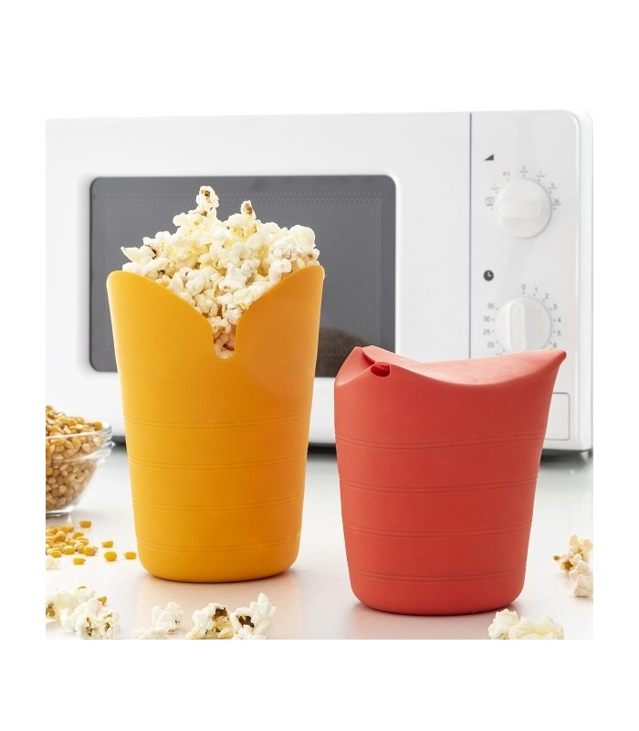 Bols à Pop-corn Pliables en Silicone Popbox