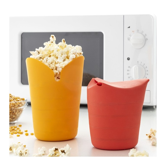 Bols à Pop-corn Pliables en Silicone Popbox