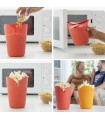 Bols à Pop-corn Pliables en Silicone Popbox