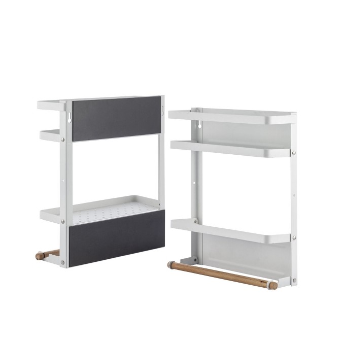 Étagère blanche magnétique rangement pratique