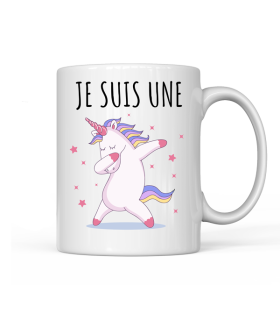 Mug Je suis une licorne