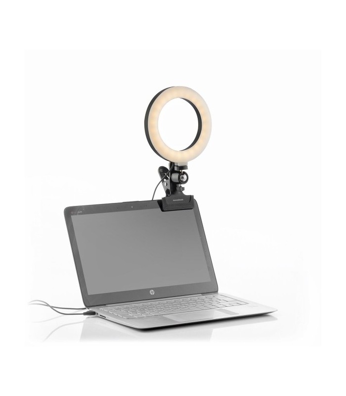 Anneau Lumineux LED Selfie avec Support Commande Intégrée