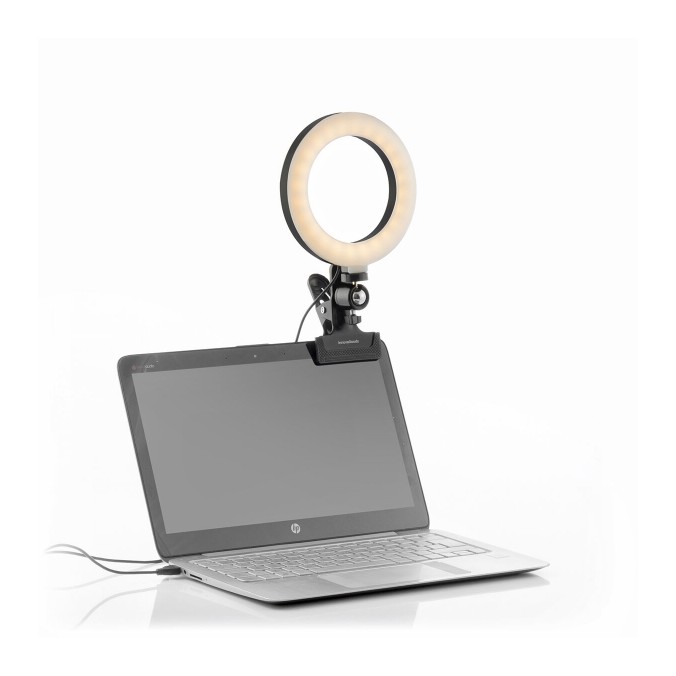 Anneau Lumineux LED Selfie avec Support Commande Intégrée