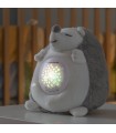 Veilleuse Hérisson en Peluche Musicale Apaisante et Projecteur d'Étoiles