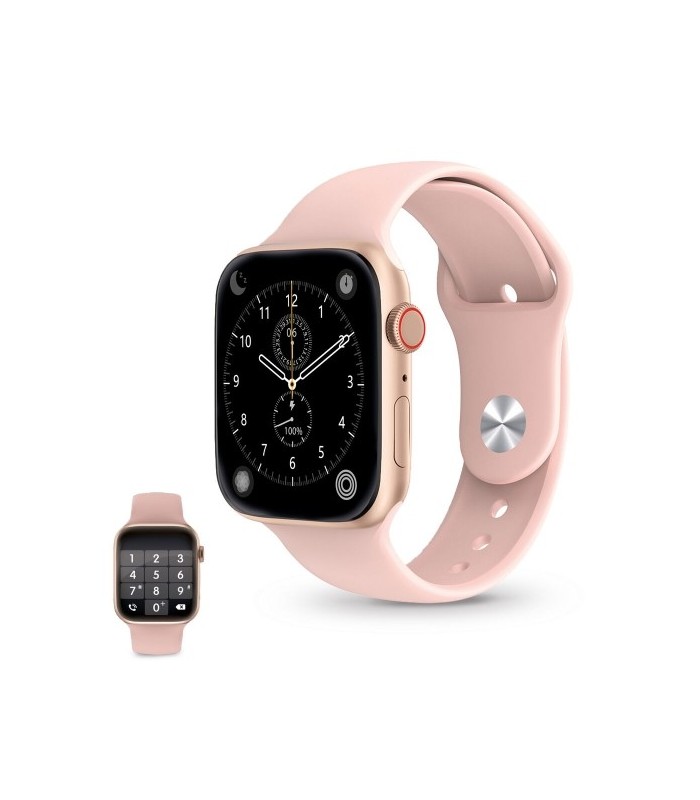 Montre intelligente connecté bluetooth rose Smart Watch KSIX URBAN 4