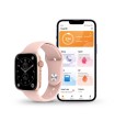 Montre connecté bluetooth rose Smart Watch KSIX URBAN 4