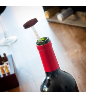 Coffret d'Accessoires à Vin et jeu d'Échecs 37 Pièces 2 en 1