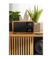 Enceinte Radio Rétro Bois Adler Noir Bluetooth 5.0