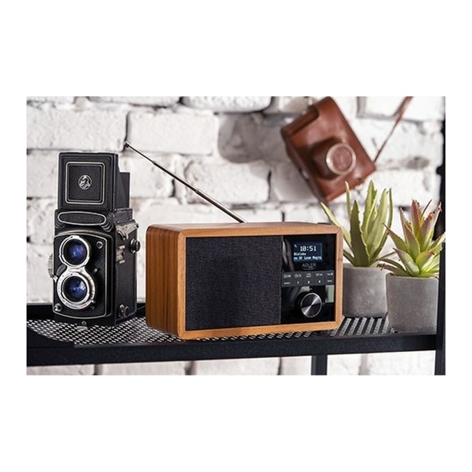 Radio Rétro Adler Noir