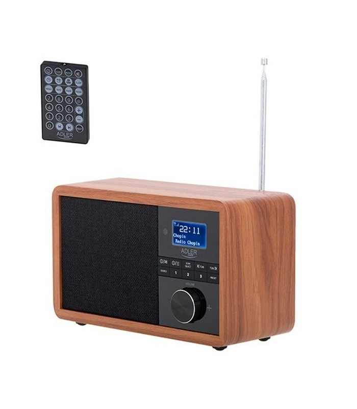 Radio Rétro Adler Noir