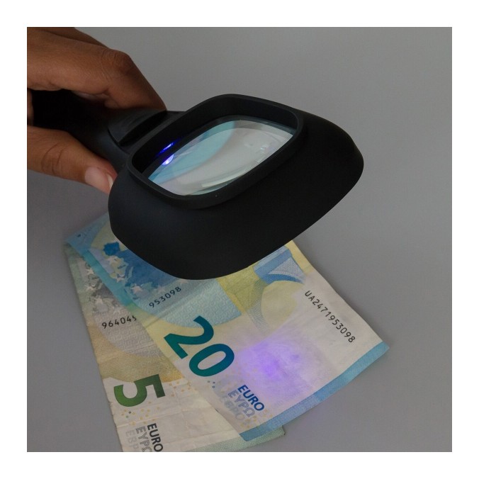 Loupe Lumière LED et Ultraviolet