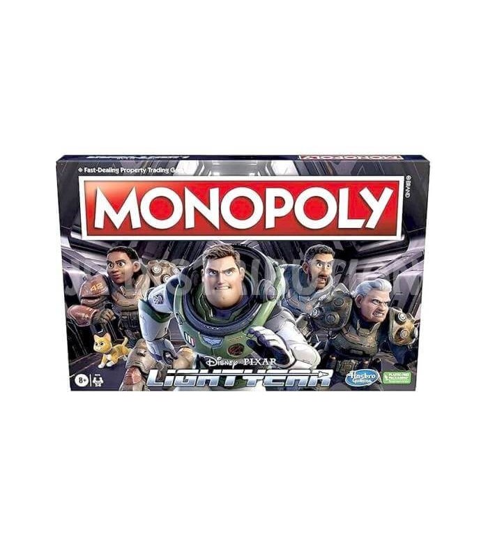 Monopoly Édition Lightyear de Disney Pixar | Un Voyage Intergalactique en Famille