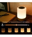 Lampe Tactile LED Dimmable avec Couleurs Changeantes