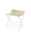 Bureau Pliable avec Étagère – Polyvalent et Gain de Place