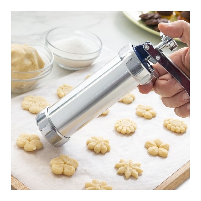 Machine à Biscuits et Douille 2 en 1 Prekies