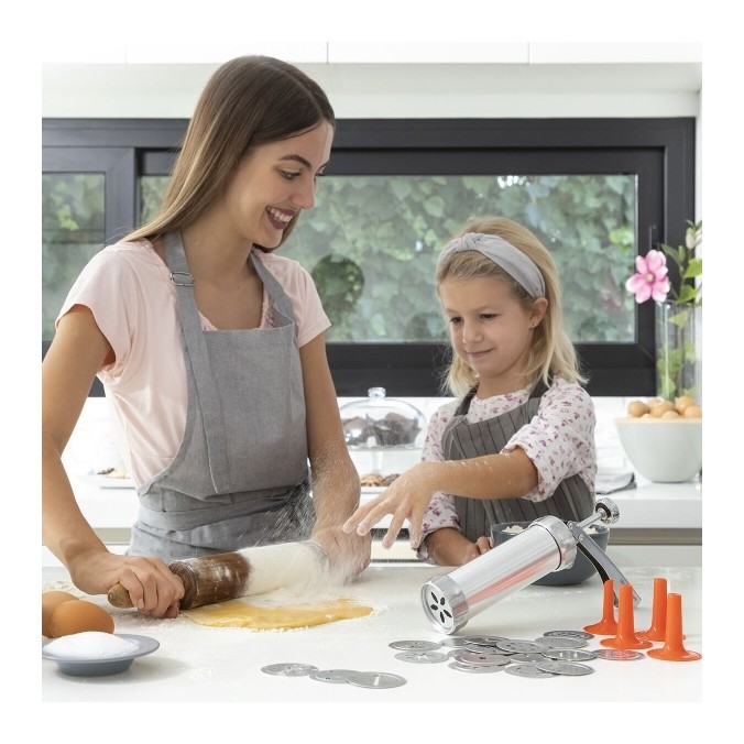 Machine à Biscuits et Douille 2 en 1 Prekies