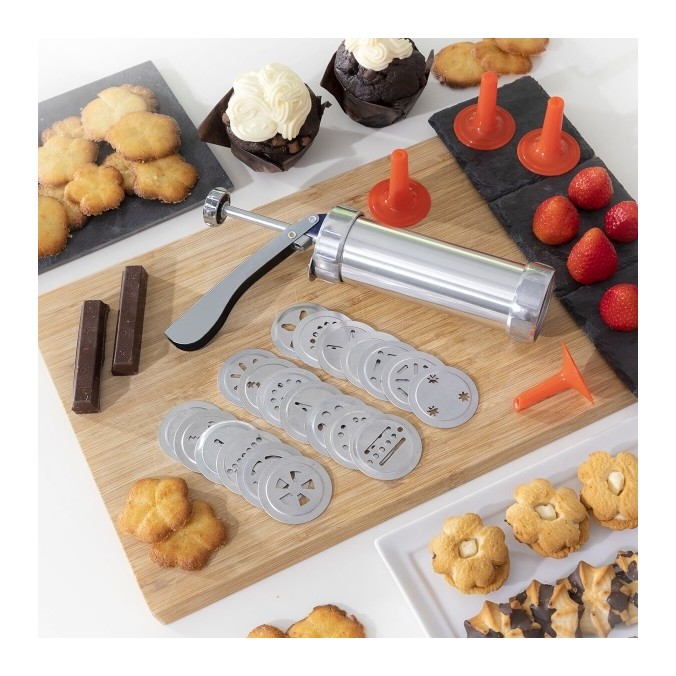 Machine à Biscuits et Douille 2 en 1 Prekies