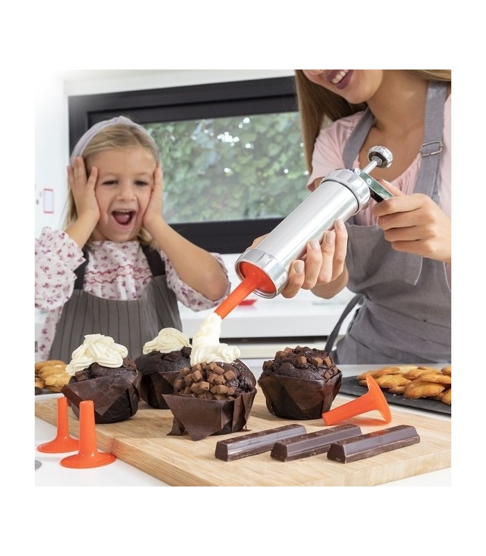 Machine à Biscuits et Douille 2 en 1 Prekies