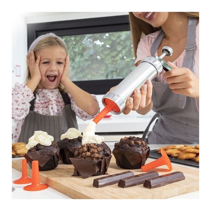 Machine à Biscuits et Douille 2 en 1 Prekies