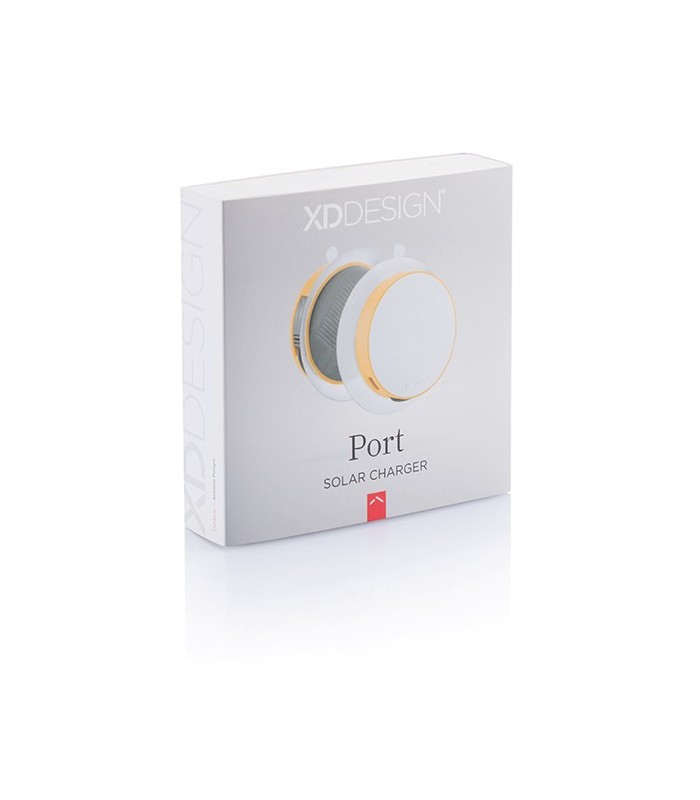 Chargeur solaire vitre orange