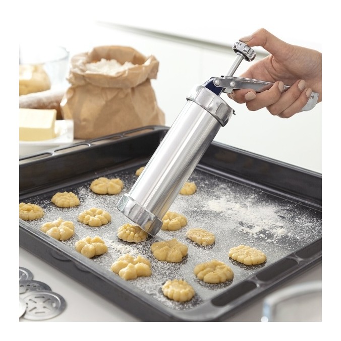 Machine à Biscuits et Douille 2 en 1 Prekies