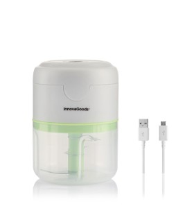 Mini Hachoir Rechargeable et Portable | Coupe & Mixe Facilement