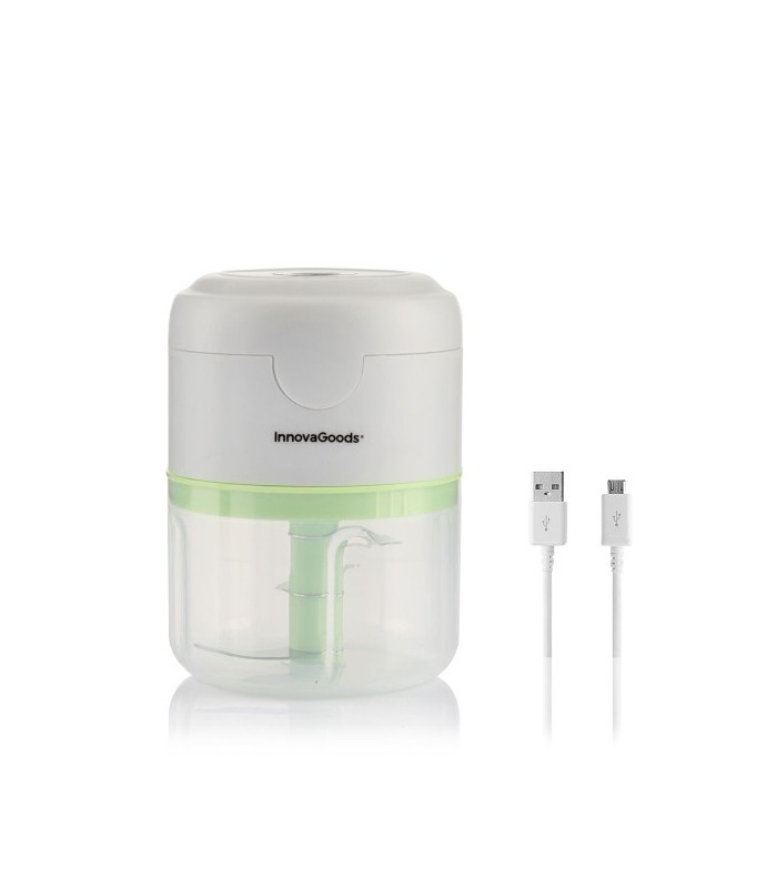 Mini Hachoir Rechargeable et Portable | Coupe & Mixe Facilement