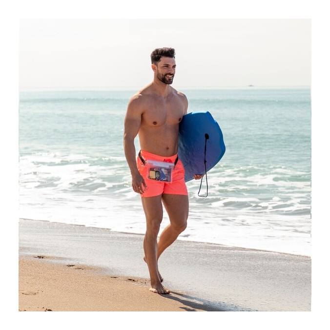 Pochette banane transparente étanches en lot de 2