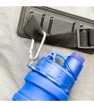 Bouteille gourde pliable en silicone 500ml