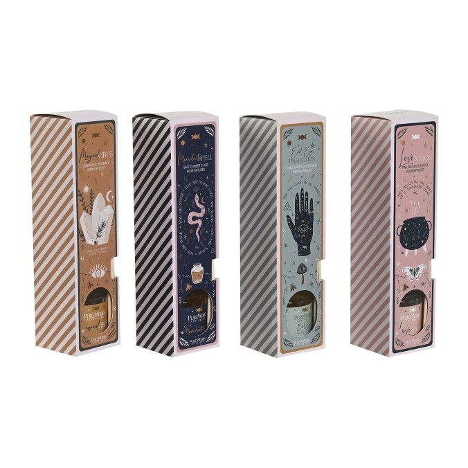 Diffuseurs de parfum d’intérieur HOME ESPRIT Urbaine 4 x 50 ml