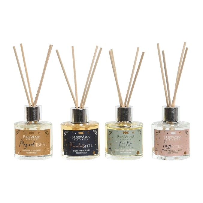 Diffuseurs de parfum d’intérieur HOME ESPRIT Urbaine 4 x 50 ml
