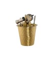 Coffret Cocktail Doré acier inoxydable 6 Pièces