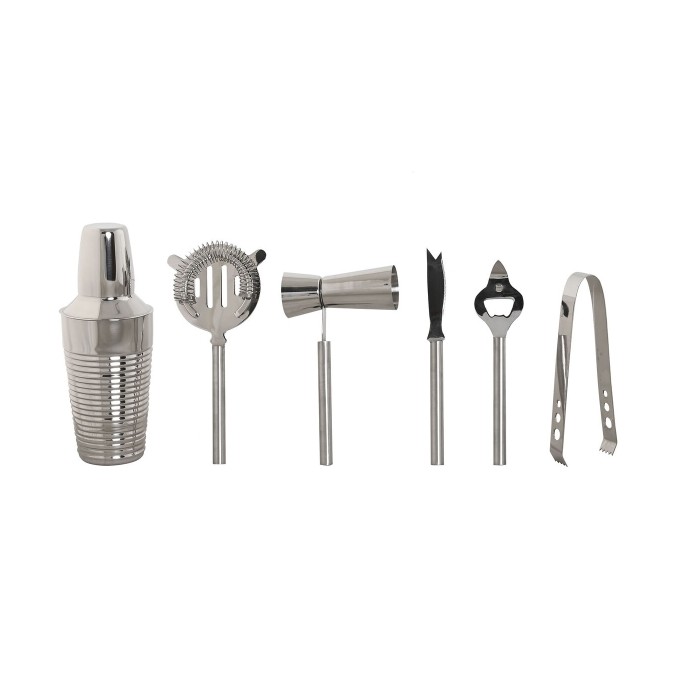 copy of Coffret Cocktail Doré acier inoxydable 6 Pièces