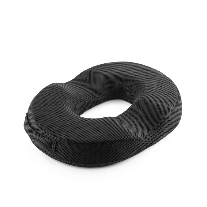 Coussin assise ergonomique en Gel et Charbon de Bambou avec Housse Amovible