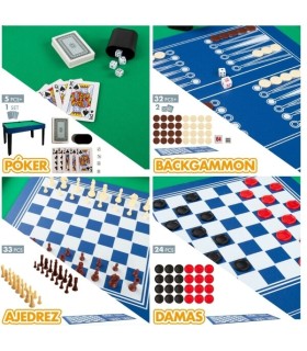 Table de jeux 12 en 1 – Baby-foot, billard, ping-pong