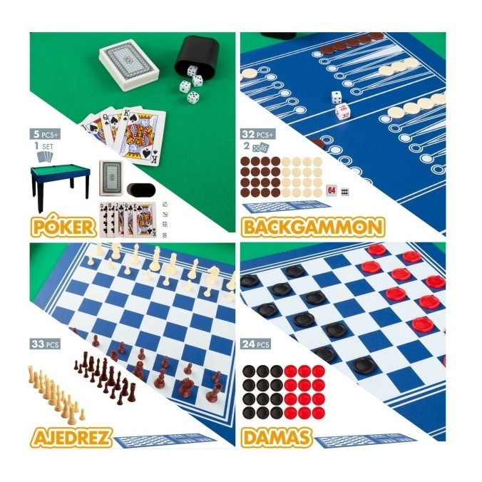 🎯 Table Multi-Jeux 12 en 1 – Baby-foot, Billard, Ping-Pong, Échecs & Plus 🧩 | Pour Enfants & Famille