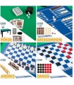 🎯 Table Multi-Jeux 12 en 1 – Baby-foot, Billard, Ping-Pong, Échecs & Plus 🧩 | Pour Enfants & Famille
