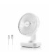 Ventilateur de Bureau Rechargeable Innova – Silencieux, Compact et Orientable Câble USB Inclus