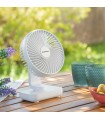 Ventilateur de Bureau Rechargeable Innova – Silencieux, Compact et Orientable Câble USB Inclus