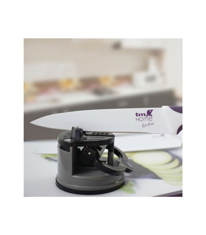 Aiguiseur de couteaux avec fixation ventouse