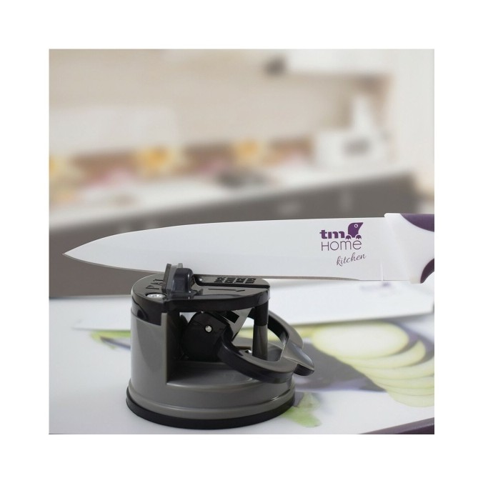 Aiguiseur de couteaux avec fixation ventouse