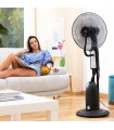 Ventilateur Brumisateur sur Pied 90W avec Télécommande