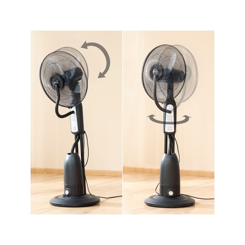 Ventilateur Brumisateur sur Pied 90W avec Télécommande