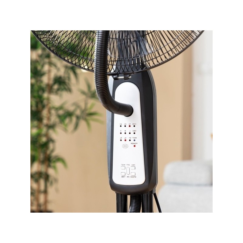Ventilateur Brumisateur sur Pied 90W avec Télécommande