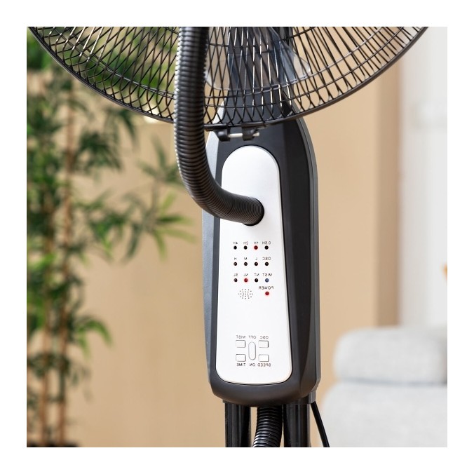 Ventilateur Brumisateur sur Pied 90W avec Télécommande